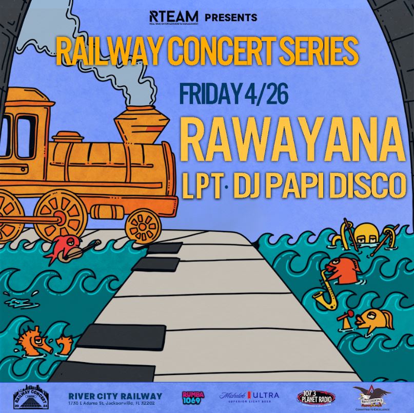 Embark on an unforgettable journey at River City Railway! The Railway Concert Series promises to redefine your entertainment expectations. April 26th & 27th at River City Railway, 1738 E Adams St. For more info and to purchase tickets, visit 991wqik.com