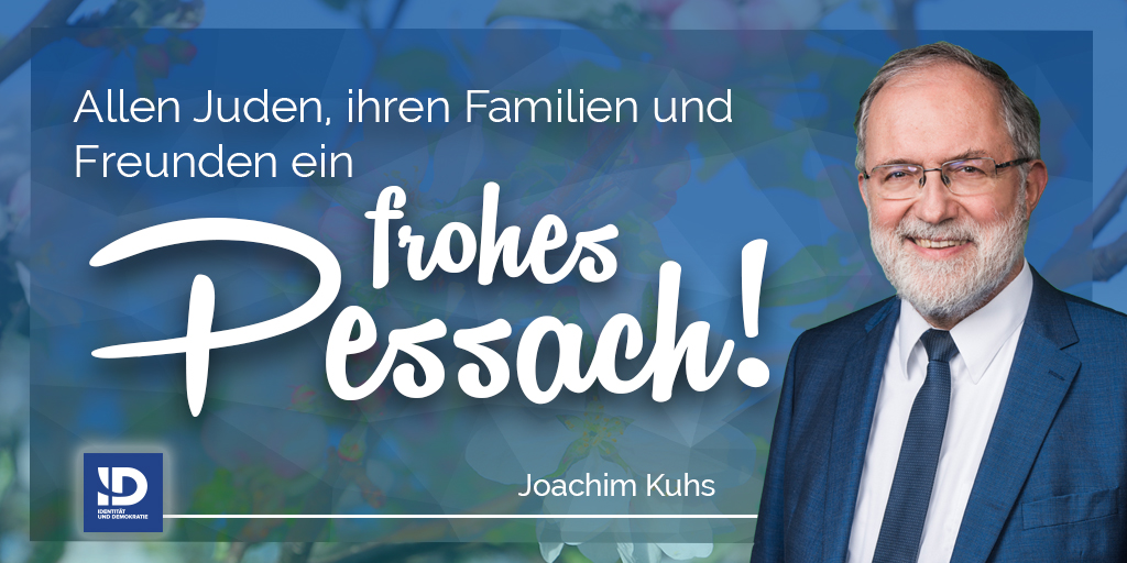 + + + Frohes #Pessach! + + + #IDGroup Liebe jüdische Freunde, Ihnen allen, Ihren Familien und Freunden wünsche ich von Herzen ein frohes Pessach. Mögen der heutige Sederabend und die folgenden Festtage Ihnen allen ein Segen sein! Die Erinnerung und Vergegenwärtigung der