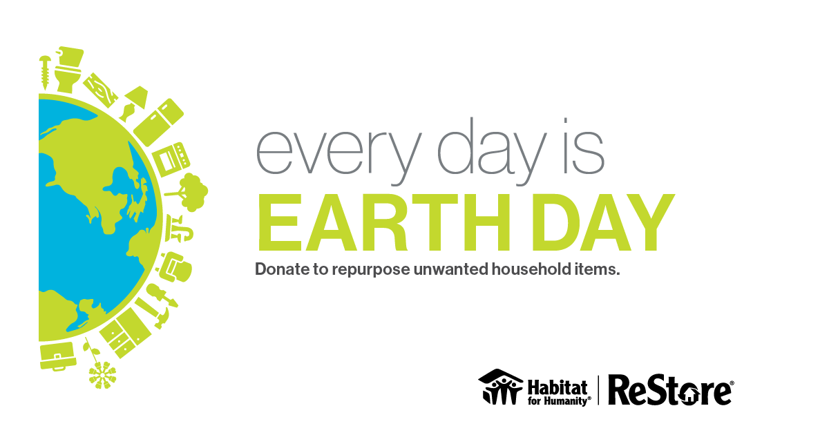 Happy #EarthDay! 🌍🌱Shop sustainably at Habitat ReStore and give new life to gently used home items. ♻️ habitatcaz.org/restores By supporting Habitat in this way, you're not just helping the environment - you're also helping build homes and improve communities. 💚🏘️…