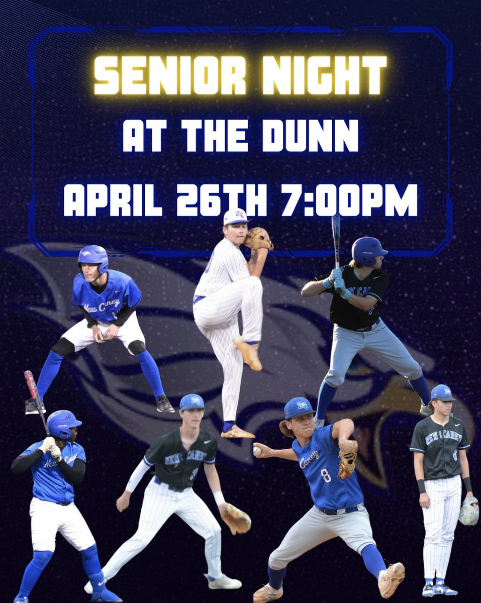 This Friday night we will celebrate our seniors for their commitment to being an EAGLE! Come out and show some love to our guys! #EAGLE