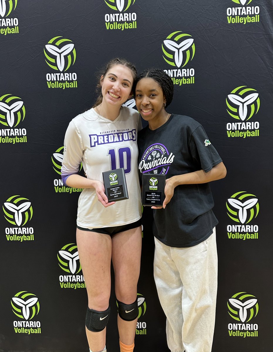 JeffBumstead's tweet photo. @NCAAVolleyball @Maristvb @BadgerVB 
We are sending 2 of Ontario’s best volleyball athletes your way! @ova_updates Trinity Shadd Ceres OVA all star and Sarah Bumstead - Evelyn Holick Award winner. Can’t wait to see what they do in the next stage of their career https://t.co/ULf1OZVTZD
