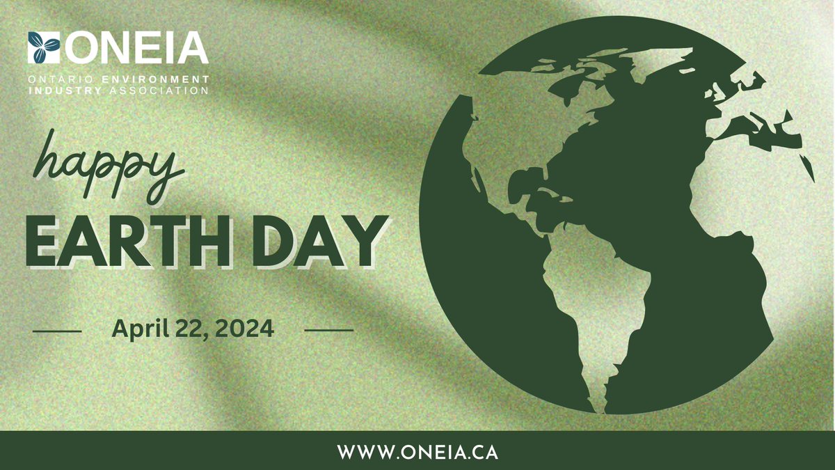 More than 3,000 #environment and #cleantech businesses in Ontario protect our environment by purifying our water, repurposing and recycling waste, reducing toxic emissions and many more science-based solutions. They join us in marking Earth Day 2024: earthday.ca/april-22/campa…