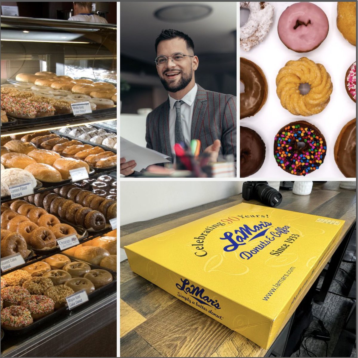 Boost morale on Administrative Professionals Day (Wednesday, April 24) by treating your team to a box of a dozen Ray's Original Glazed Donuts. It's a sweet way to lift spirits in the middle of the week! 🍩#AdminProfessionalsDay #TeamAppreciation #LaMarsDonuts #SimplyABetterDonut