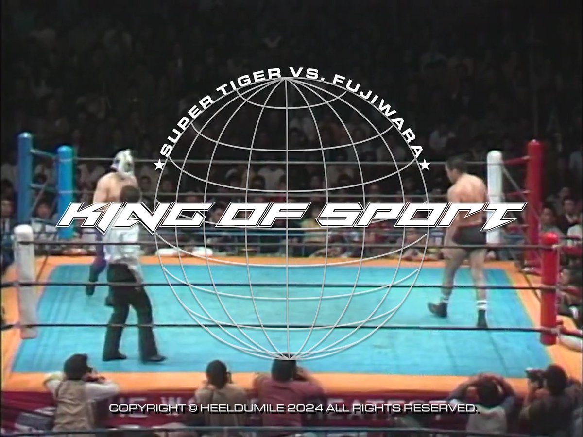 youtu.be/m2mqA975yIM?si… Edited by @SamTheVAMod as always, my video about Super Tiger vs Fujiwara is out now. It's in days gone by like this one that the primordial soup of mixed martial arts was boiled. These are the games we play, we are the names they say