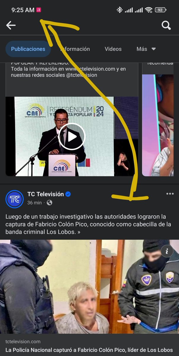 SenorComentario's tweet photo. @OrlandoPerezEC @tctelevision @FiscaliaEcuador Foto tomada este momento a las 9:25 
NO DESINFORME A LA GENTE!!!

9-2 es goleada! https://t.co/ZyUvjKAnCf