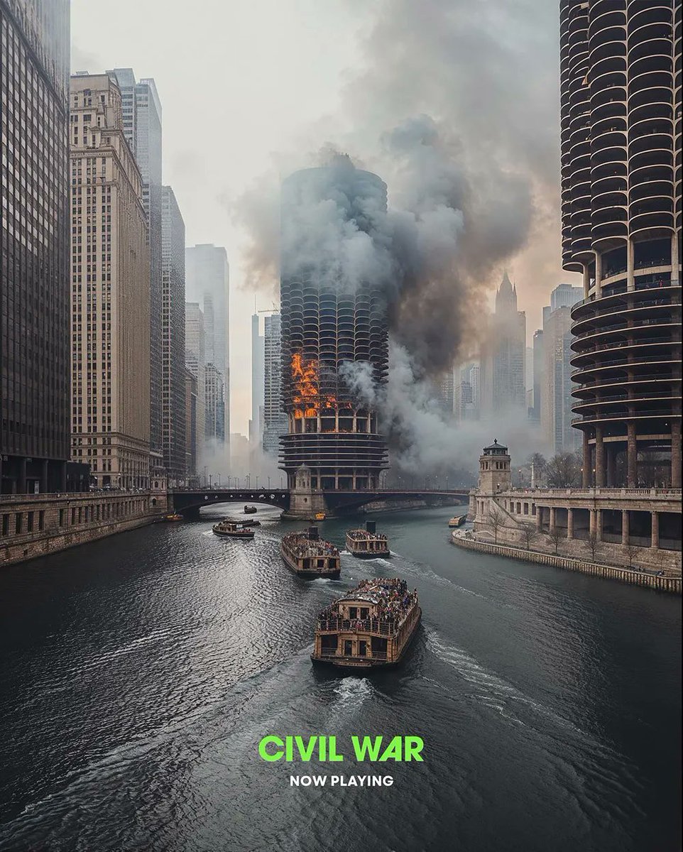 designrushmag's tweet image. Lights, camera, controversy! @A24&apos;s AI-generated posters for Civil War stir up debate as inaccuracies leave fans puzzled 🎬🤖

With a hefty $50 million budget, the film&apos;s #marketing sparks a broader conversation on #AI&apos;s role in the creative industry. How far should #tech go?…