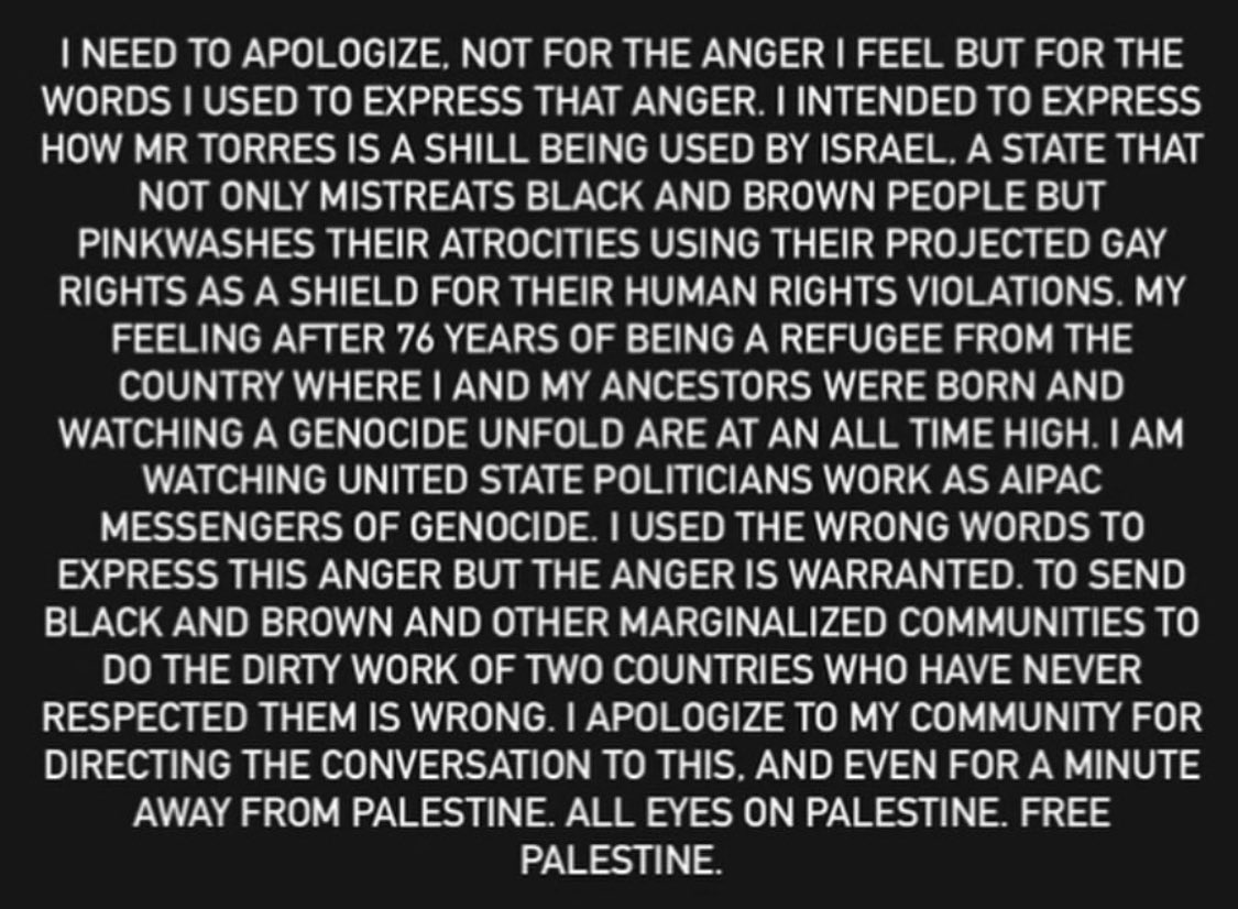 RitchieTorres's tweet image. Mohamed Hadid’s so-called “apology” is as fraudulent as the man himself. Hadid has been unmasked as a rabid racist to the core, and his pitiful attempt at a “mea culpa” is fooling no one.