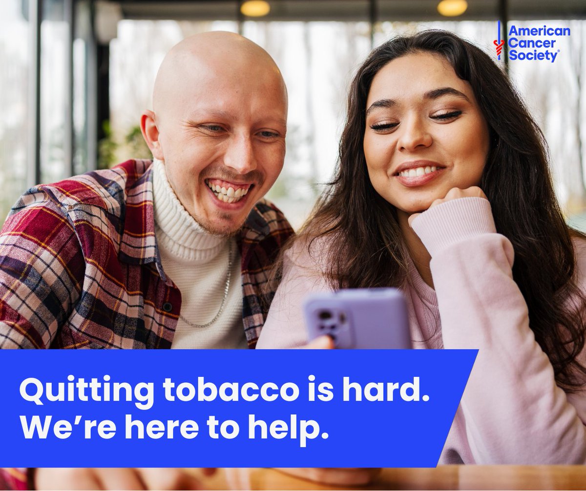 Quitting tobacco is hard. That’s why American Cancer Society researchers developed Empowered to Quit®, an email-based program designed to help you quit smoking for good. Visit cancer.org/empoweredtoquit and plan your Quit Day today. #NationalCancerControlMonth