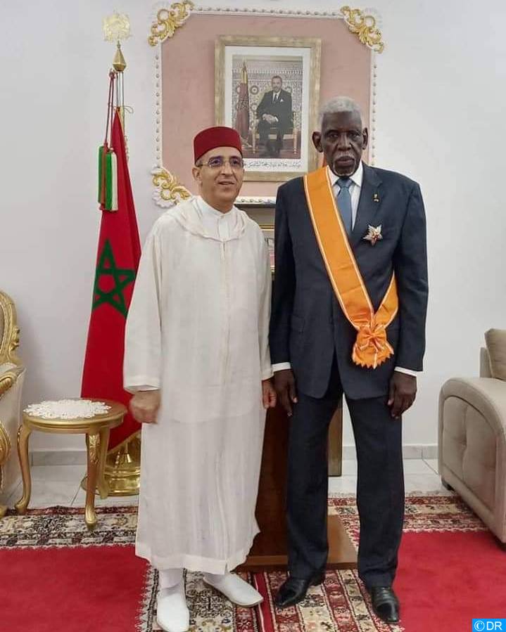 Chad’s Former Ambassador to Morocco Mahamat Abdelrassoul Granted Grand Cordon of Wissam Al Alaoui reduced.to/2ey91
