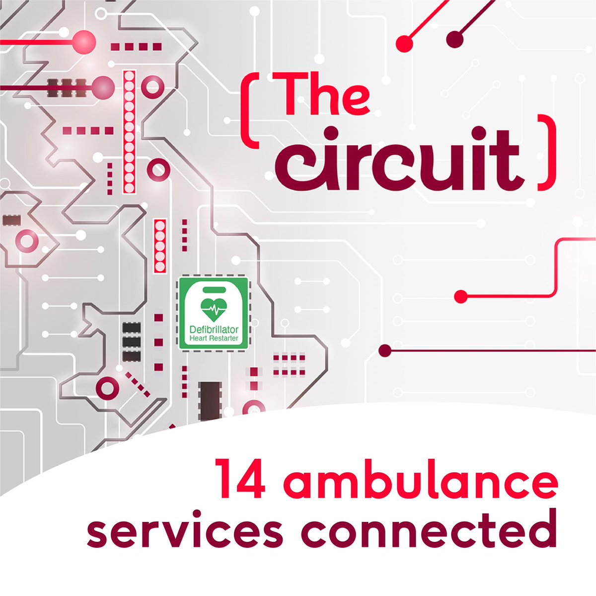 Calling all defib owners and guardians - have you registered with #TheCircuitUK? Help save lives in your community by making sure your defib can be located during the ultimate medical emergency. Register today: thecircuit.uk