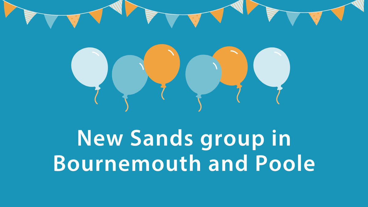 We are delighted to share the launch of a new support group in Bournemouth & Poole set up by Sands volunteer Angie 💙🧡 The group will hold meetings on the 2nd Friday of every month online. Find out more ➡️ facebook.com/bournemouthand… #SandsHereToSupport #BabyLoss #PregnancyLoss