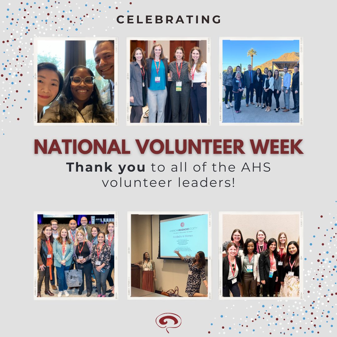 It’s #NationalVolunteerWeek! AHS has over 60 committees, workgroups, and Special Interest Sections dedicated to advancing our mission. Over 70% of members are involved in one or more of these areas. Thank you to all of the Society leaders for your time, dedication, and expertise