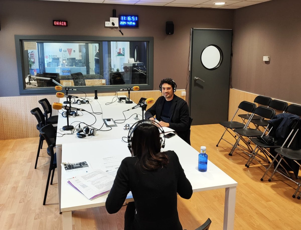 📻 Avui a @RadioSantBoi hem parlat de #Solidaritat amb José Luis Argudo, director de Desenvolupament Solidari i Cooperació del #ParcSanitariSJD

Escolta la conversa: bit.ly/49IGXRz