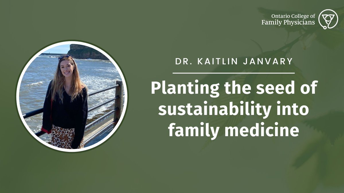 For Earth Day, Dr. @kaitt_janvary shares the small clinical changes family physicians can make to positively impact the planet's health. Read more: bit.ly/4bnNnHl #EarthDay2024