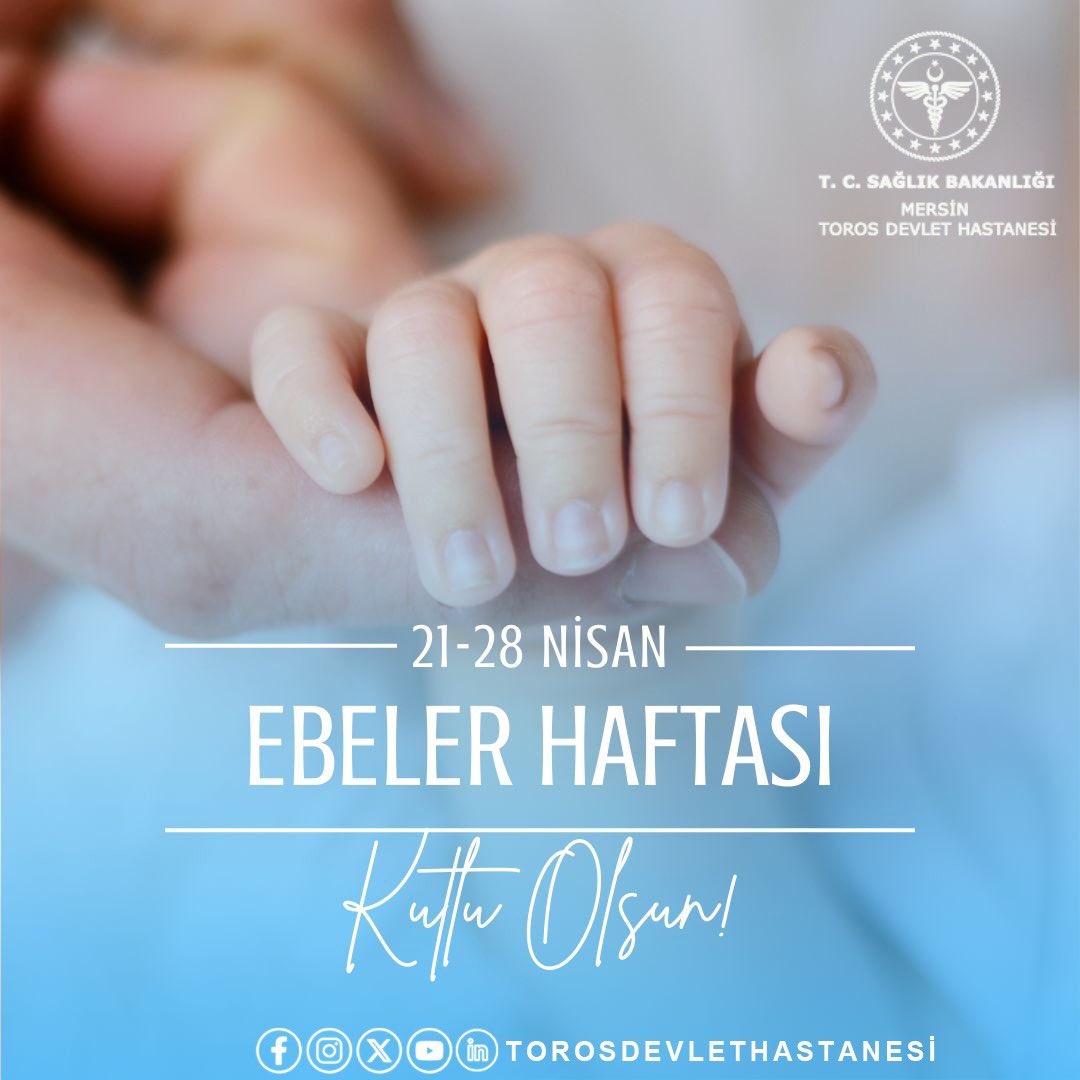 Anne ve bebek sağlığının korunmasında ve sağlıklı nesillerin oluşmasında önemli rol oynayan ebelerimizin #EbelerHaftası kutlu olsun.