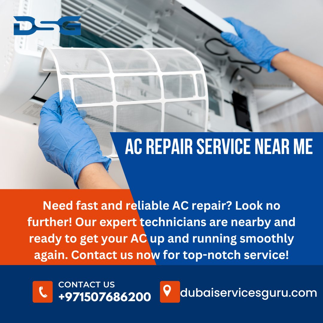 'Keep your cool with our AC repair service near you! Our expert technicians are just a call away, ready to diagnose and fix any issues with your AC unit. Don't suffer through the heat – contact us now for fast and reliable service. #ACRepair #NearMe #ExpertTechnicians #StayCool