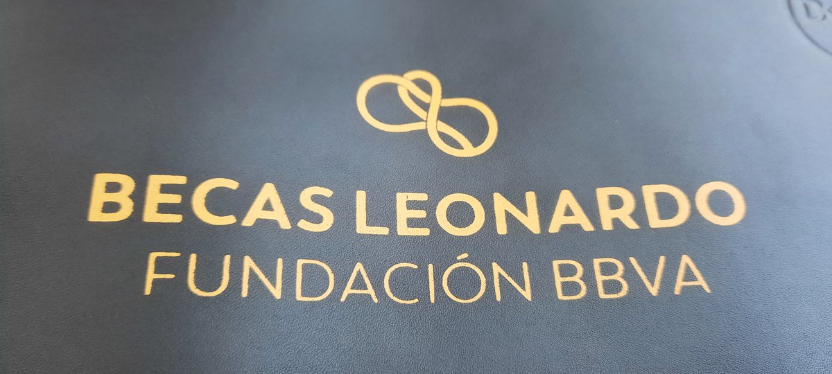 Maravilloso encuentro hoy organizado por la @FundacionBBVA Becas Leonardo en el Teatro Real. Gran oportunidad de estar rodeado de tanto talento!