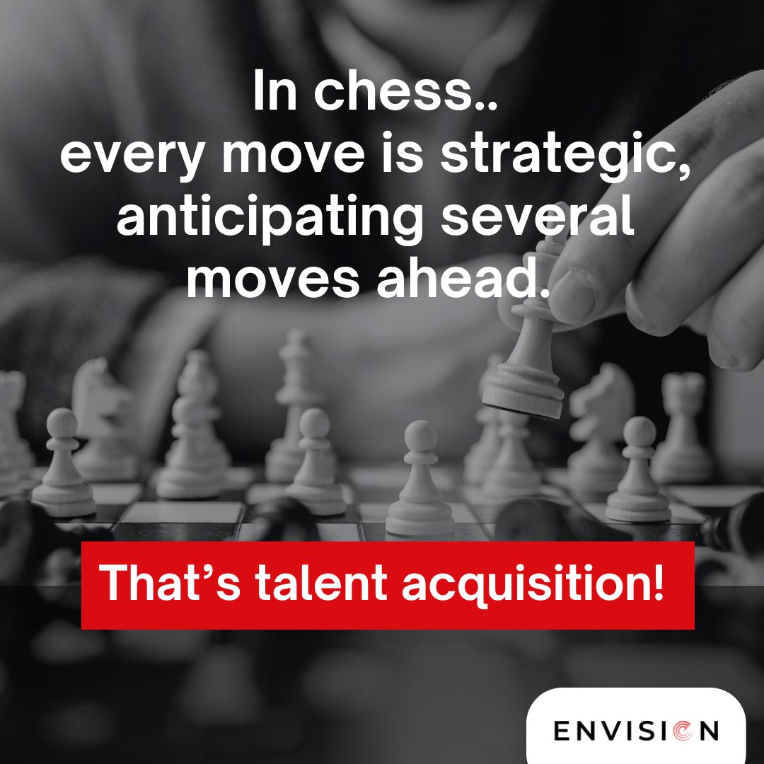 In chess, every move is strategic, anticipating several moves ahead. That’s talent acquisition today – thoughtful, forward-looking, always planning for the next big move. Let's play the long game in hiring and win big. 
Learn more: rfr.bz/ll849b0
#Executivesearch #hiring