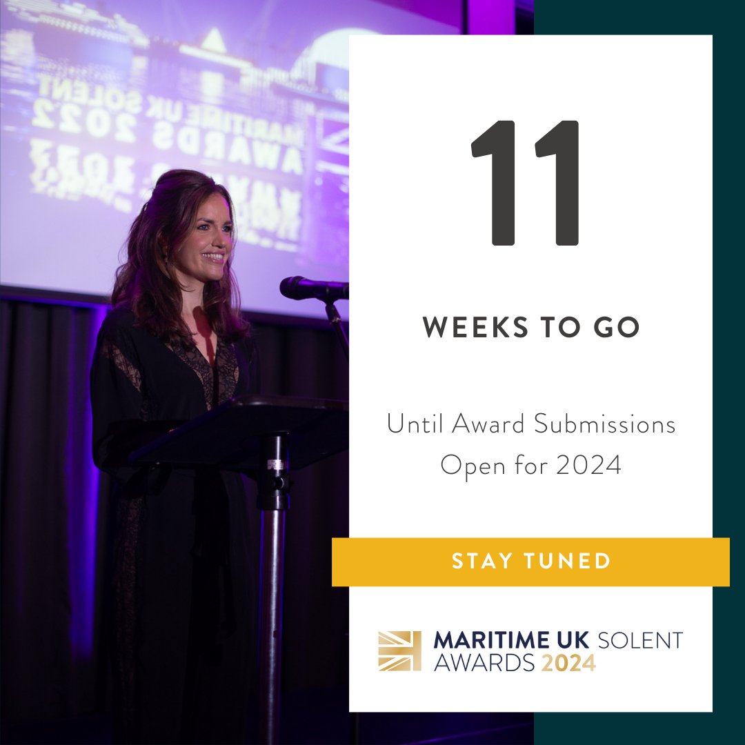 ⏰ Only 10 weeks left until the Maritime UK Solent Awards 2024! 🏆 Click the link below to learn more about how your organisation can get involved! shorturl.at/bGMY0 #MaritimeUKSolentAwards #maritimeuksolent #MUKSolent2024