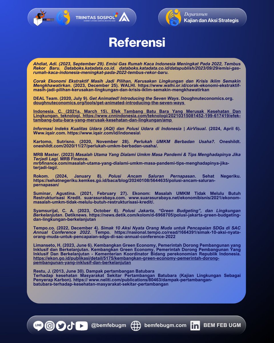 bemfebugm's tweet image. Yuk, bangun dunia di mana kemakmuran berjalan seiring dengan pelestarian lingkungan!🌏✨

#KabinetLintangKartika #BEMFEBUGM #FEBUGM #UGM
#ECAN #greenpeace
#greeneconomy #doughnuteconomics
