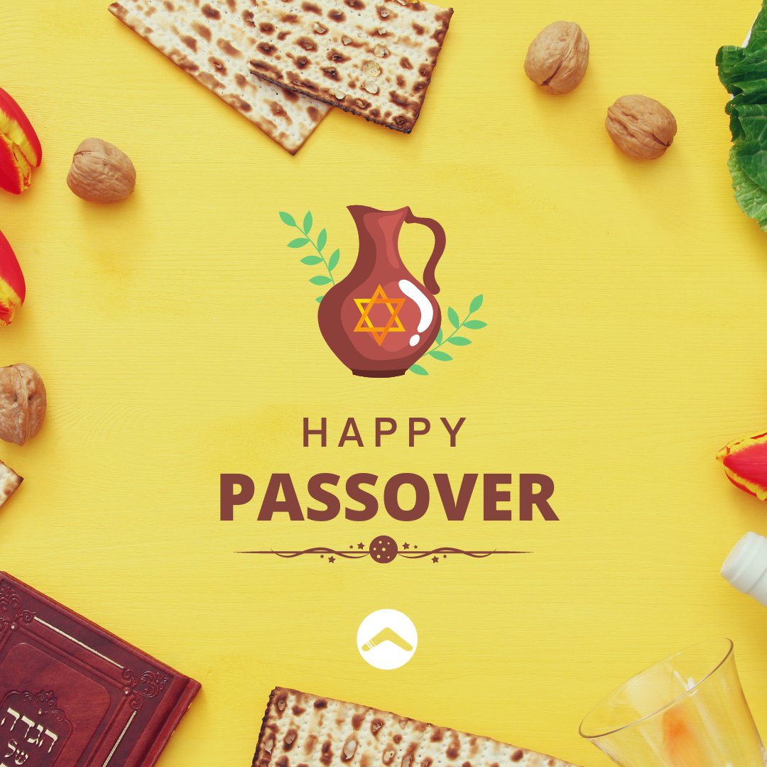 #Passover will soon begin! May this holiday bring you and your loved ones health, hope and happiness. 🌷