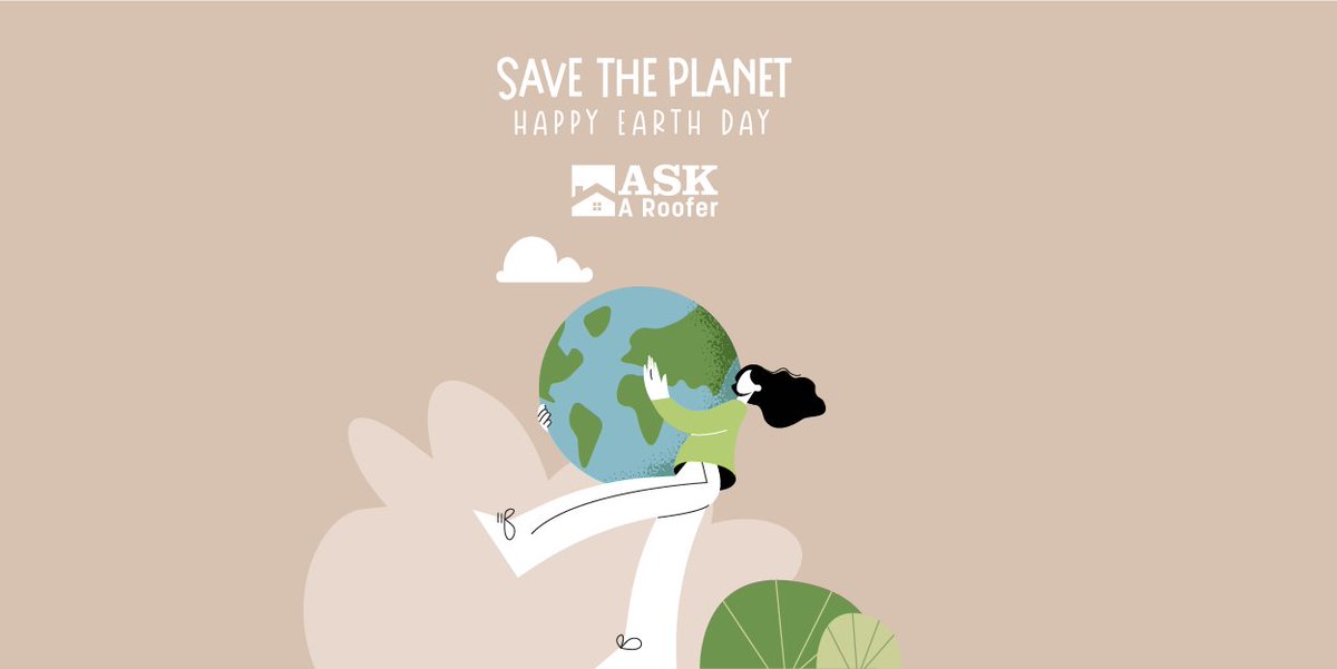 Happy Earth Day from all of us here at AskARoofer!

#AskARoofer #HaveAQuestionAskARoofer #RoofersCoffeeShop #RoofingPro #RoofMaintenance #RoofRepair
