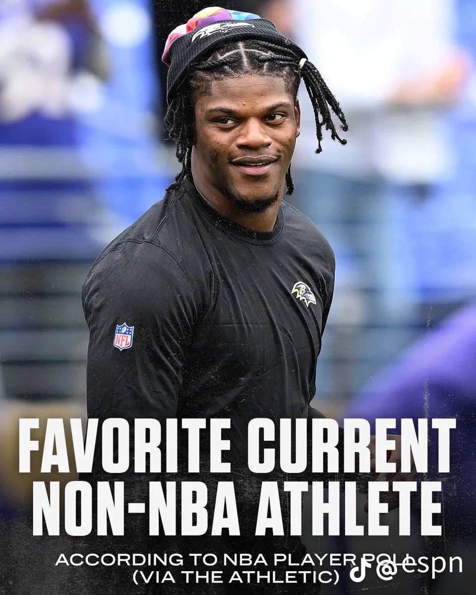 yapmatt's tweet image. NBA Players voted anonymously on who their favorite non NBA athlete is…

Lamar Jackson was voted the favorite.