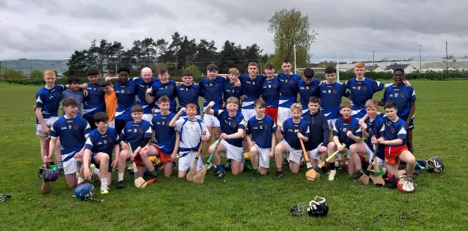 Presentation Hurlers are back in a Final. @Pres_Carlow/@GCCCW1: 7.5 @colaisteanatha: 5.6. A combination of Presentation College and Gaelcoláiste Carlow qualified for the Under 14 South-Leinster Final. @Natsport Match Report: presentationcollegecarlow.com/School/Latest-… #hurling @CeistTrust