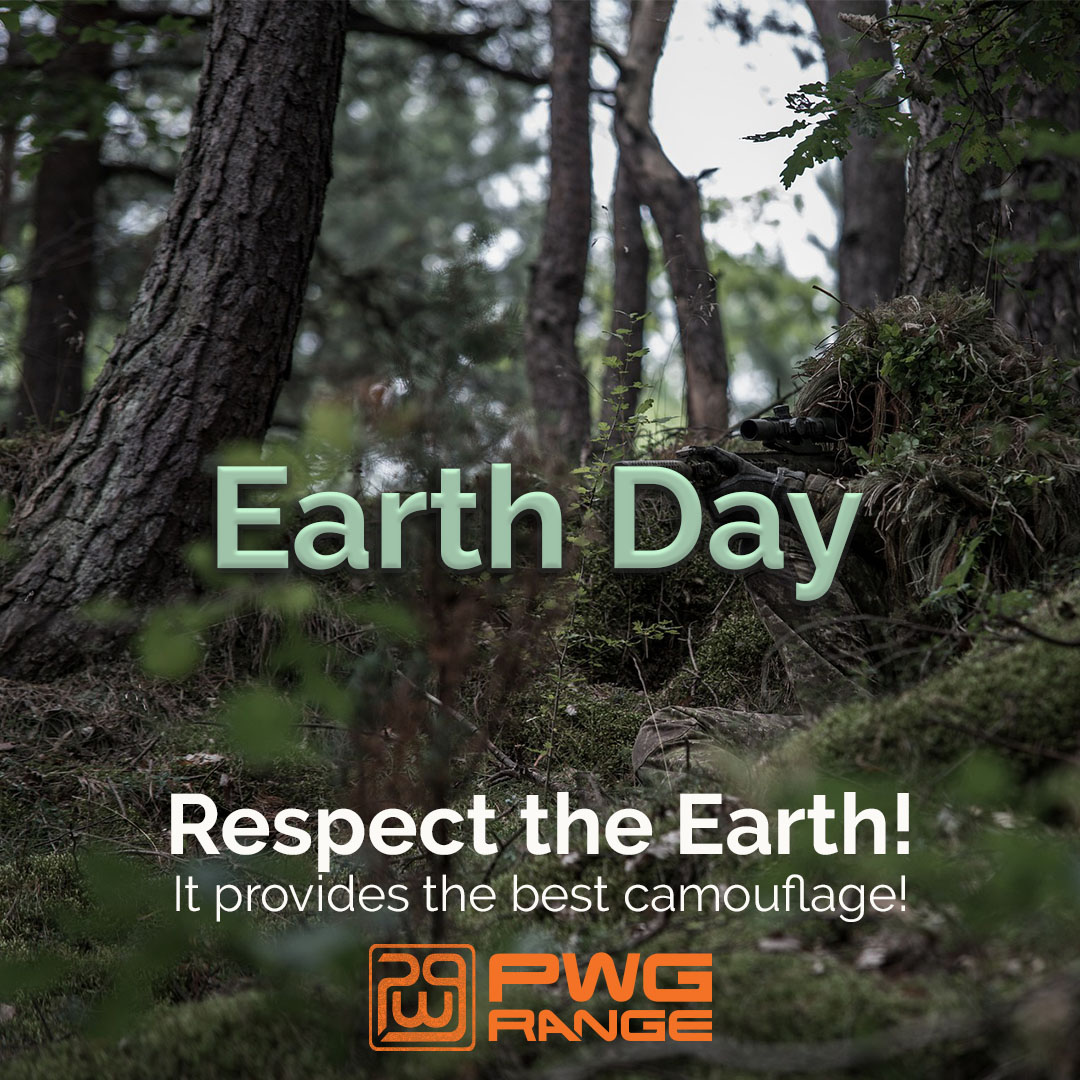 🌳 Earth Day 🌳
🌴 Respect the Earth 
 🌿 It provides the best camouflage! 🌿

#pwgrange #poway #sandiego
#pwgexperience #gunrange #powayweaponsandgear #2ndAmendment #rangedays #earthday