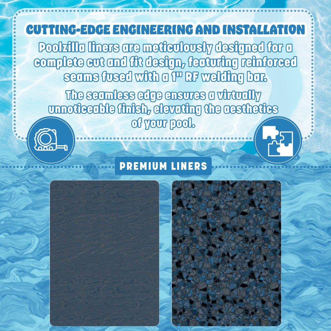 ✨ NOW OFFERING ! 🏊‍♂️✨

💧Durable Vinyl Liners! 💪
💧UV Protected!
💧Rapid Turnaround!
💧32+ Patterns!

Let our expert team assist you in selecting the right liner for your pool!

✅ | Shop Now --> poolzilla.com

#poolsupplies #swimmingpool #vinyliners