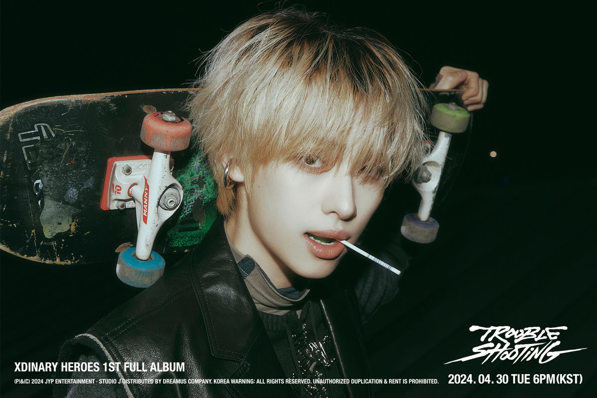Xdinary Heroes 1st Full Album <Troubleshooting> 🎯Concept Photo