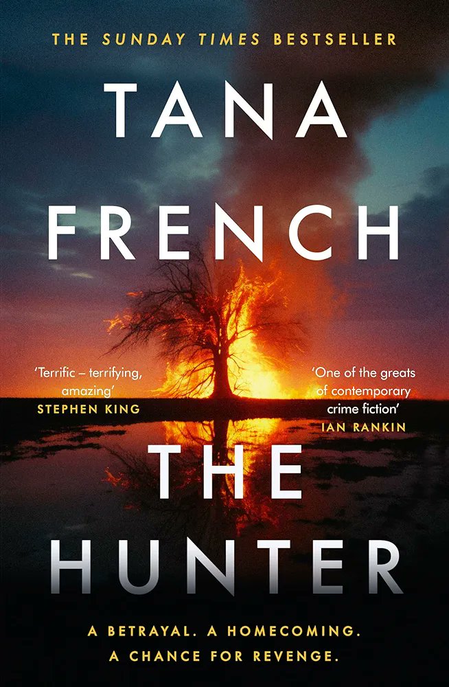 I'm reading the latest Tana French novel. She's one of my favourite writers and this is just brilliant.