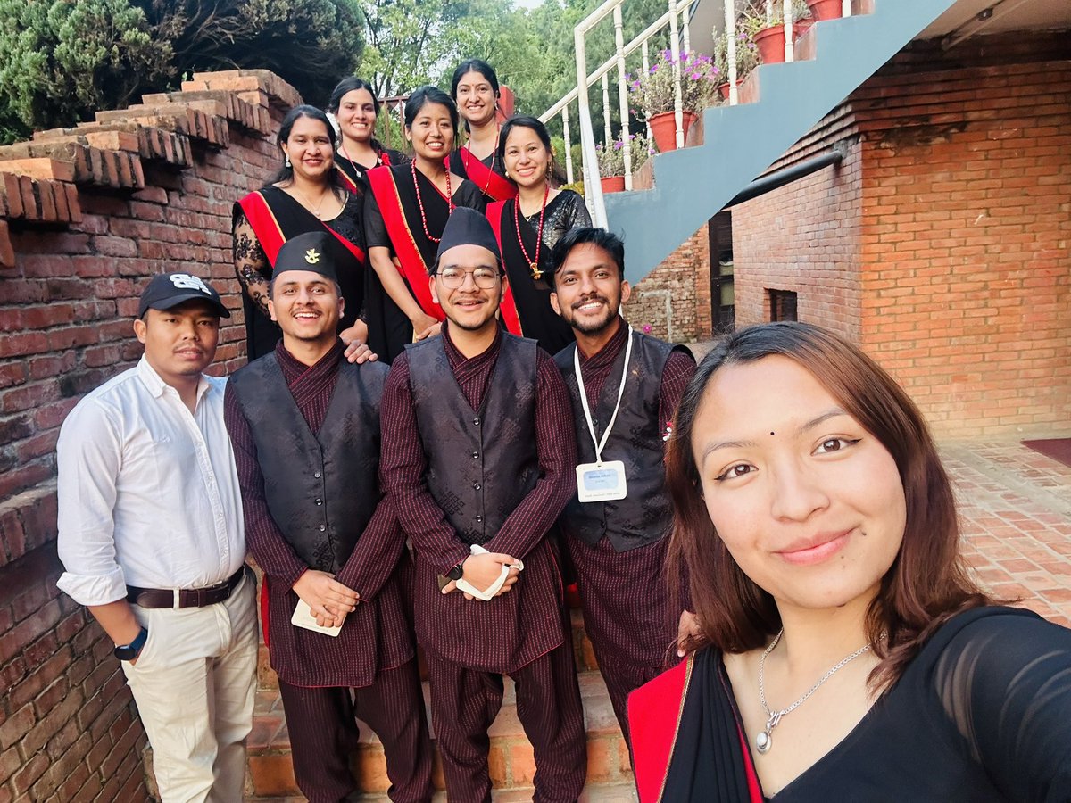 ICBB Day 2 : one from the organizers in traditional #icbb2024 #planetaryhealth