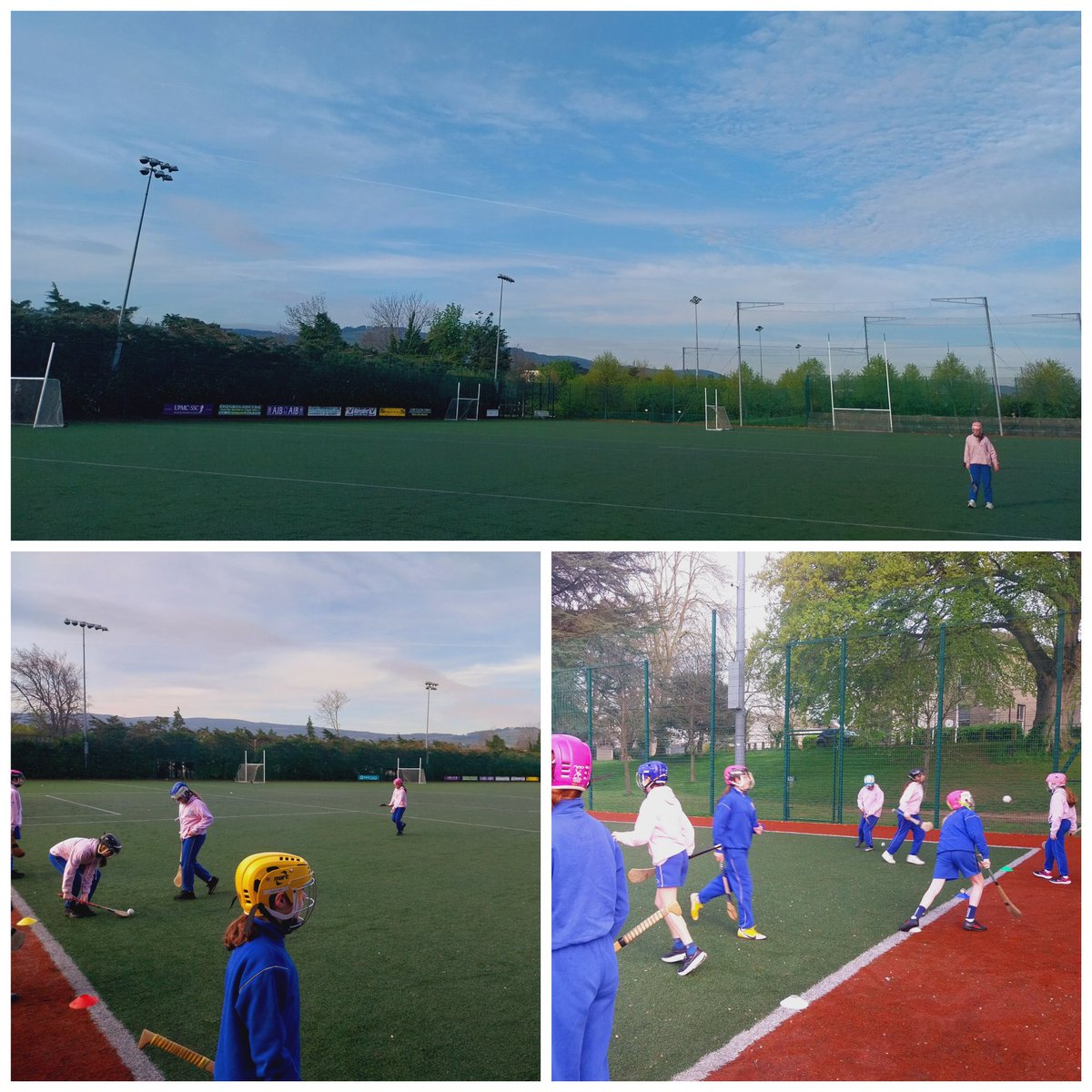 Nice to see the blue skies this morning in for our early morning training session! Next @CnmbDublin league match takes place on Wednesday at 3pm on the BBSE all weather pitch against St. Patrick's Hollypark. 
All support welcome!