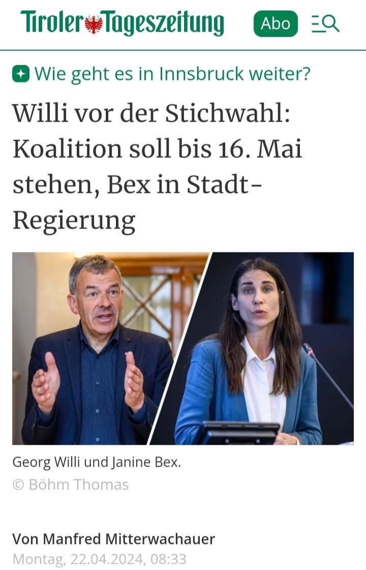 Gibt es Bilder, die diese Person schwanger zeigen? Oder war da plötzlich ein Baby im Gemeindesaal, wie in einem Zirkus?

#IBK #Kommunisten #Willi #ClownWelt #Scheinwelt #Stichwahl