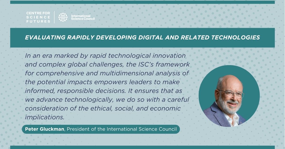 The ISC's revised framework for #AI will be introduced at the @OECD Ministerial Meeting tomorrow. @PeterGluckman, ISC President, will participate in this opportunity to endorse a transformative science, technology, and innovation policy agenda ➡️oecd-events.org/mm24/en/conten…