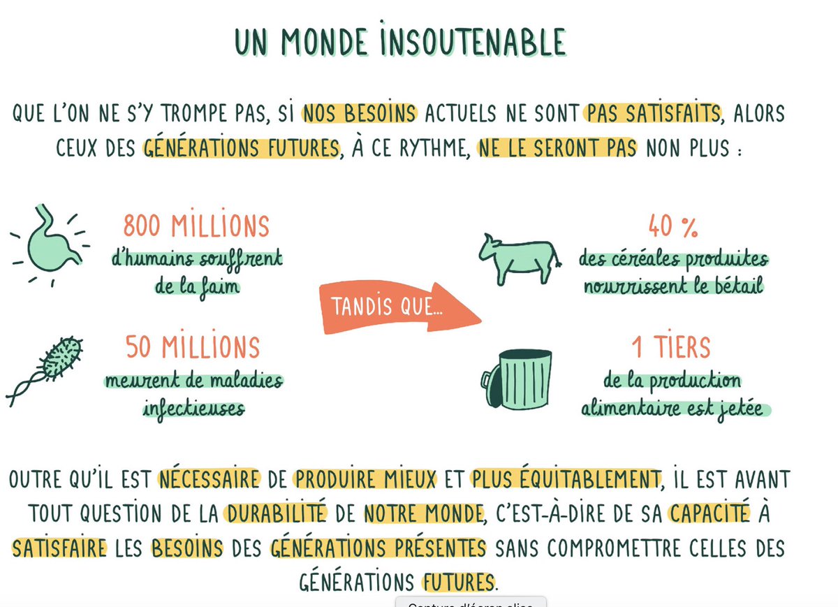 #JourneeMondialeDeLaTerre #EarthDay Nous ne vivons pas durablement ! Nous produisons largement assez de nourriture pour tous les humains mais pas pour les bons usages et cette production cause de terribles pollutions #pesticides #deforestation @CNRSEd @ClaireMARC5