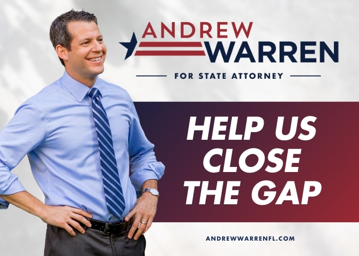 AndrewWarrenFL's tweet photo. We're starting $400,000 behind our opponent, but we're not backing down. Since announcing on Tuesday, we've made strides, but we need YOUR help to close the gap. Every contribution counts. Join us in the fight for a stronger community! https://t.co/VLGBi2mICj https://t.co/vwMOrjZ5ke