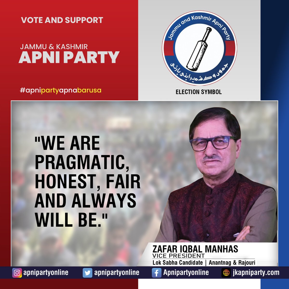 Apnipartyonline's tweet image. #jkap #apniparty #jammuandkashmirapniparty
@zafar_manhas