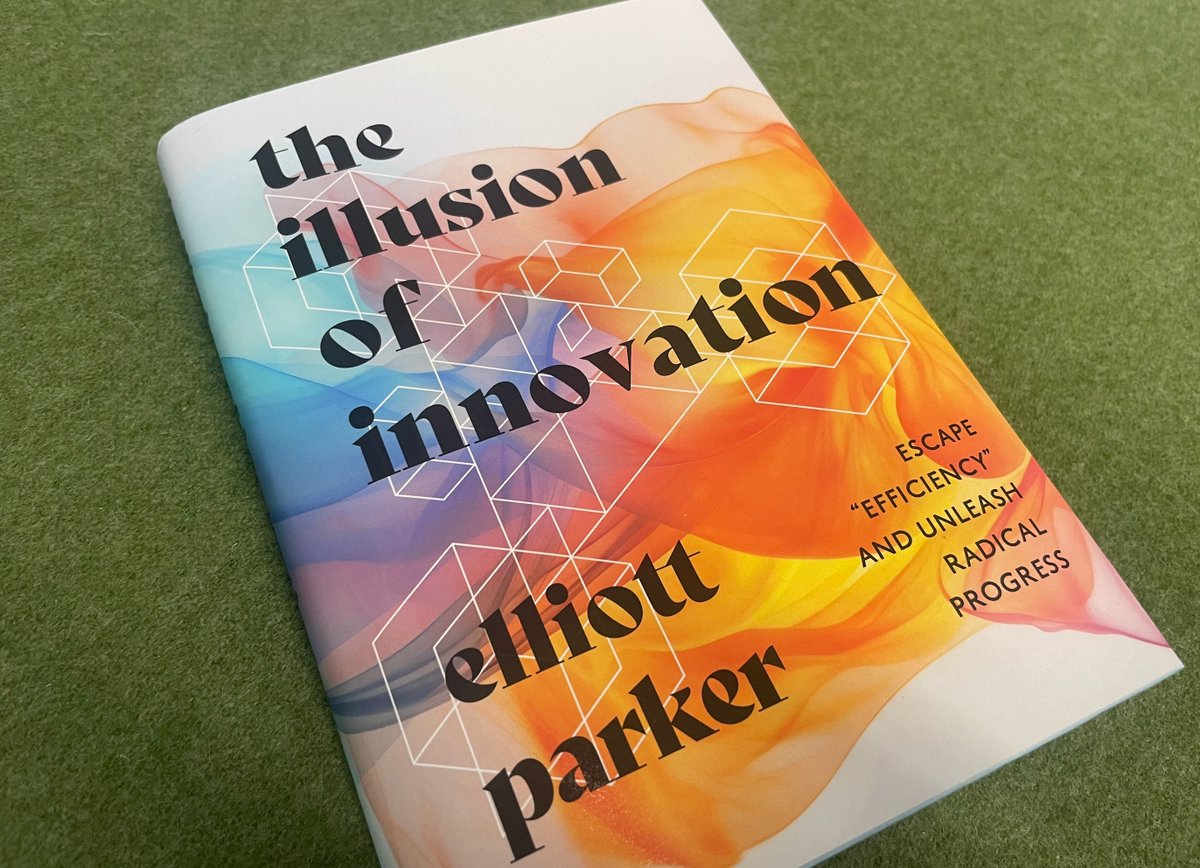 My good friend @ERparker just published an important booked titled - The Illusion of Innovation. The book explains why meaningful innovation naturally emerges from deliberate inefficiency and how large corporations can harness the power of small teams – startups – to drive