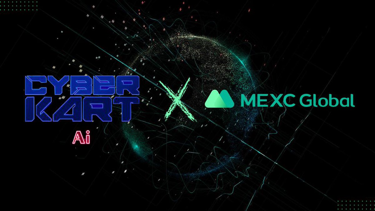 📢 We are thrilled to announce our @MEXC_Official listing on May 20th

🎉 To celebrate that event, we will be giving away 10 whitelist spots to random supporters within our official telegram channel ✉️ 

#CyberKartAi #P2E #MEXCKickstarter #MEXC