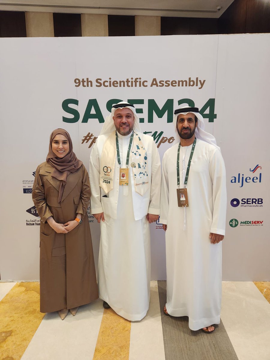 Congratulations to Saudi Society of Emergency Medicine for the huge success of @sasem2024 scientific conference 🎊 #SASEM2024 #EmergencyMedicine #MedicalConference #ESEM