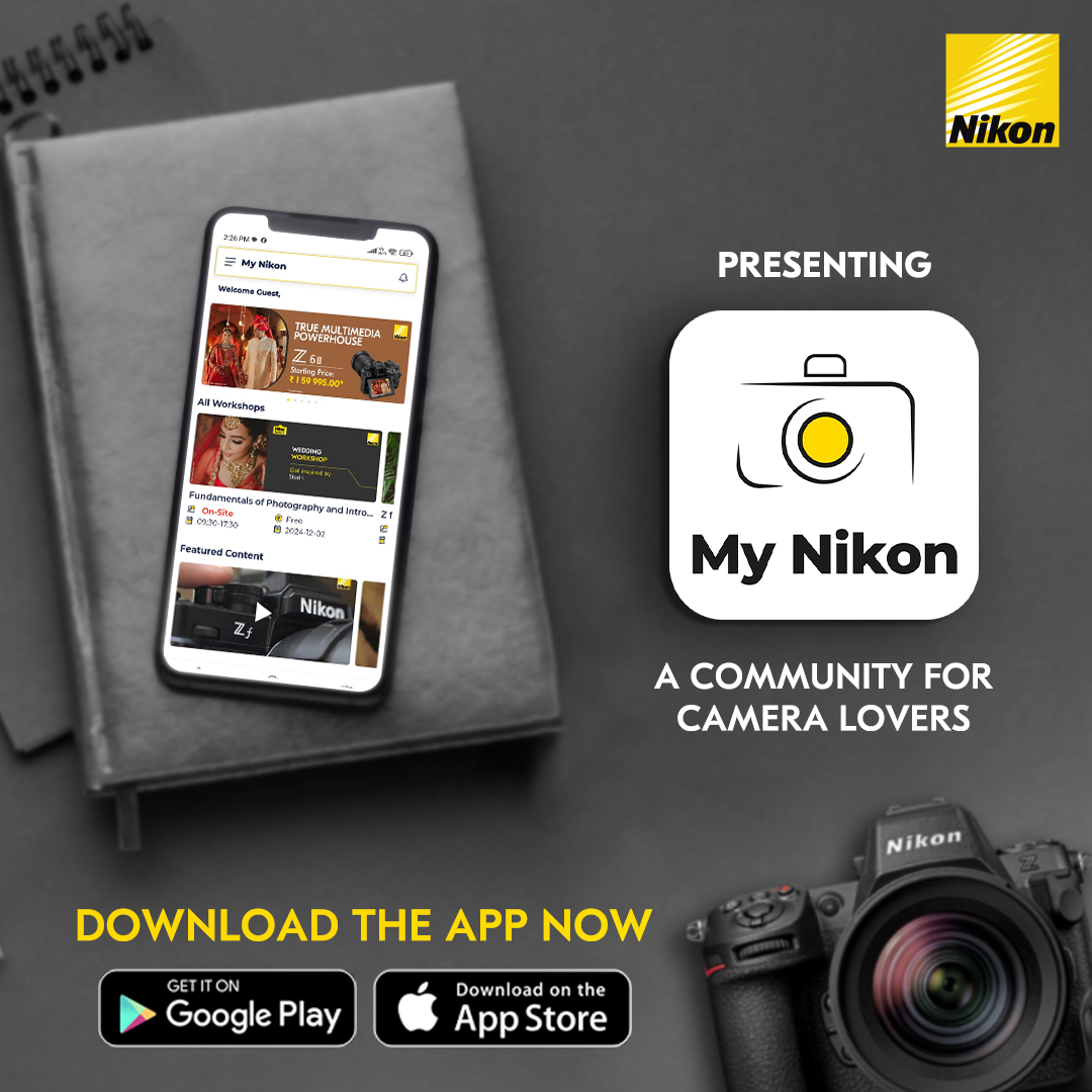 The My Nikon app is packed with features - from inspiration to service, get it all at a single click. Download the App now to explore more! Google Play: bit.ly/3xPTyVM App Store: bit.ly/3W2Ykte #Nikon #NikonIndia