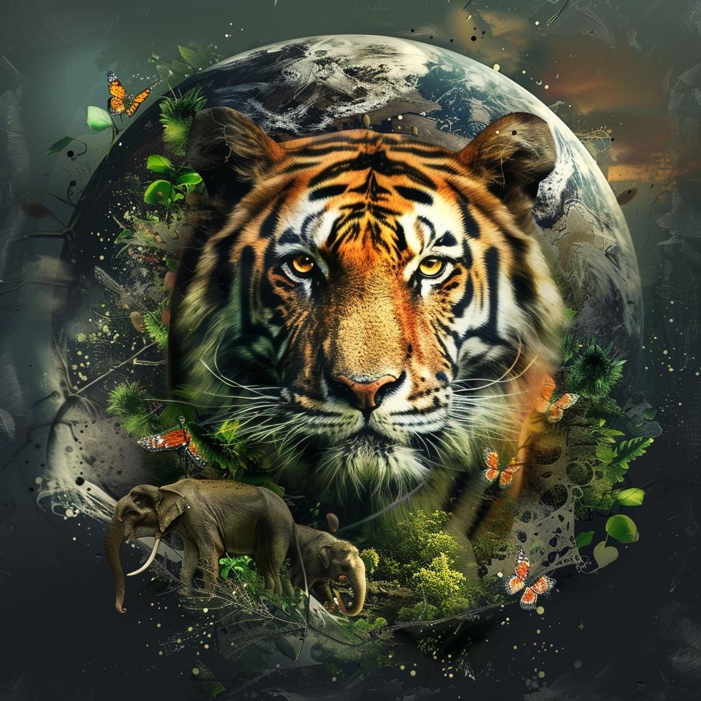 🌍 This #MotherEarthDay, support @Tigers4Ever2010  in their mission to conserve tiger habitats and protect these magnificent creatures. Together, we can make a difference! #Tigers4Ever