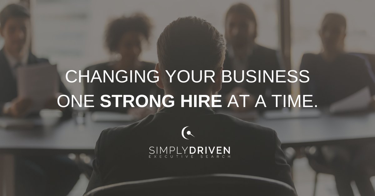 Powerful talent that impacts your business. That’s our mission. #SimplyDriven #ExecutiveSearch #Solutions ow.ly/nGR450RleSI