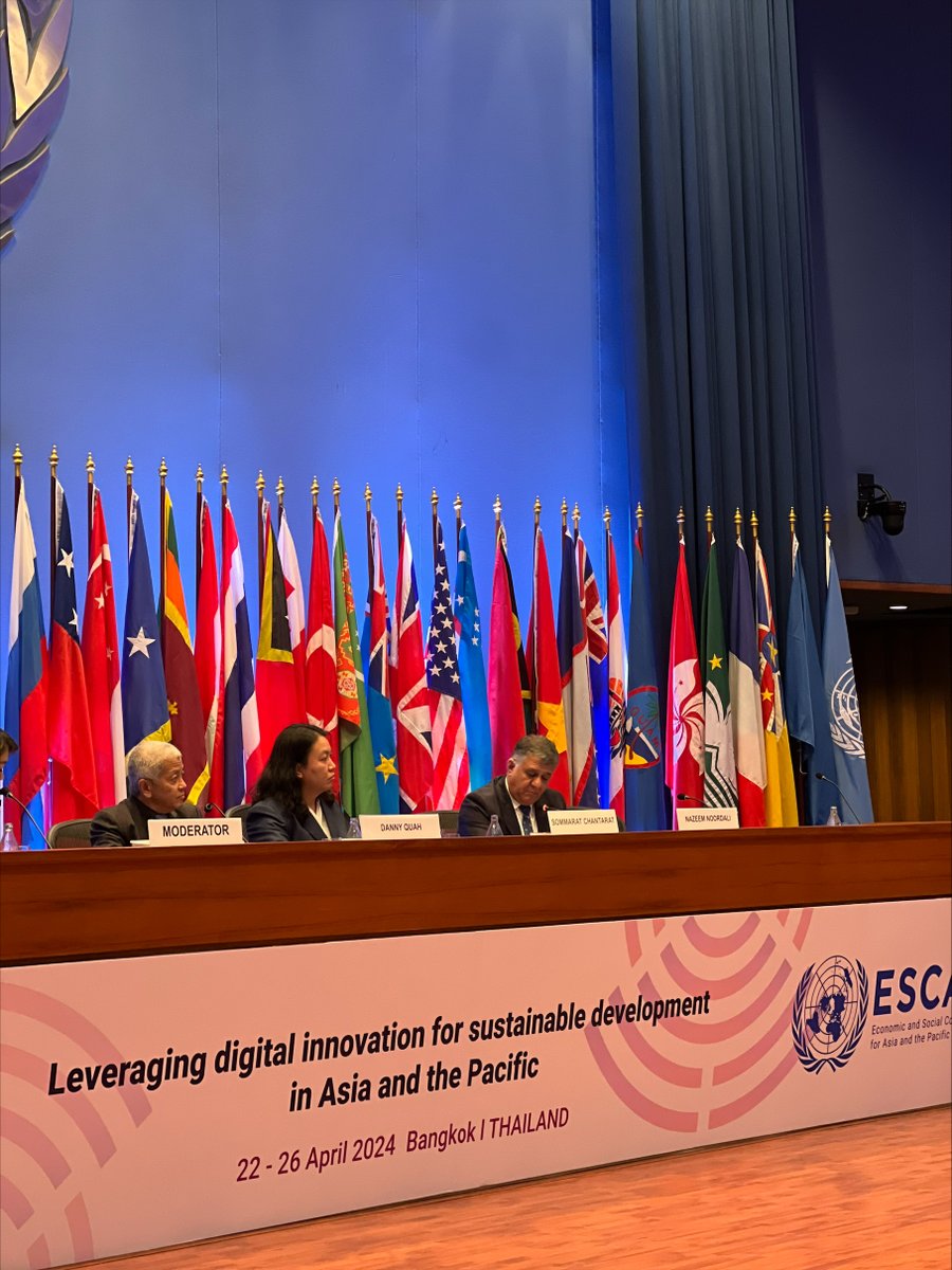 ITFC Chief Operating Officer, Mr. Nazeem Noordali, was a distinguished speaker at the recently concluded 80th session of the Economic and Social Commission for #Asia and the Pacific (@UNESCAP) in #Bangkok, being held from April 22 to 26, 2024. Under the theme 'Leveraging Digital