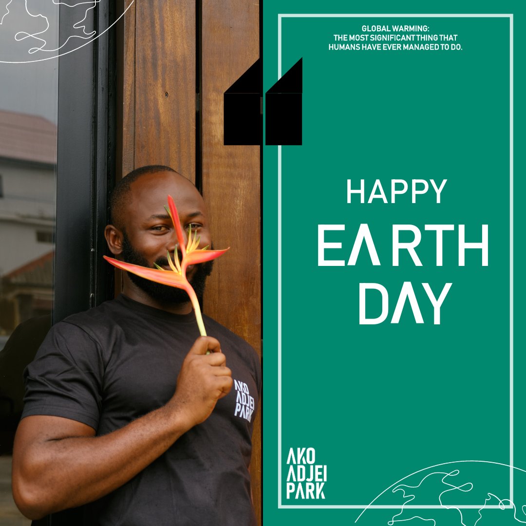 akoadjei_park's tweet photo. Earth Day should be every day. Here's to making every action count! #akoadjeipark #ghana #earthday #planetvsplastics #sustainability #greenearth #liveworkplay #neweek #april #socialmedia https://t.co/9hWvmSKygz