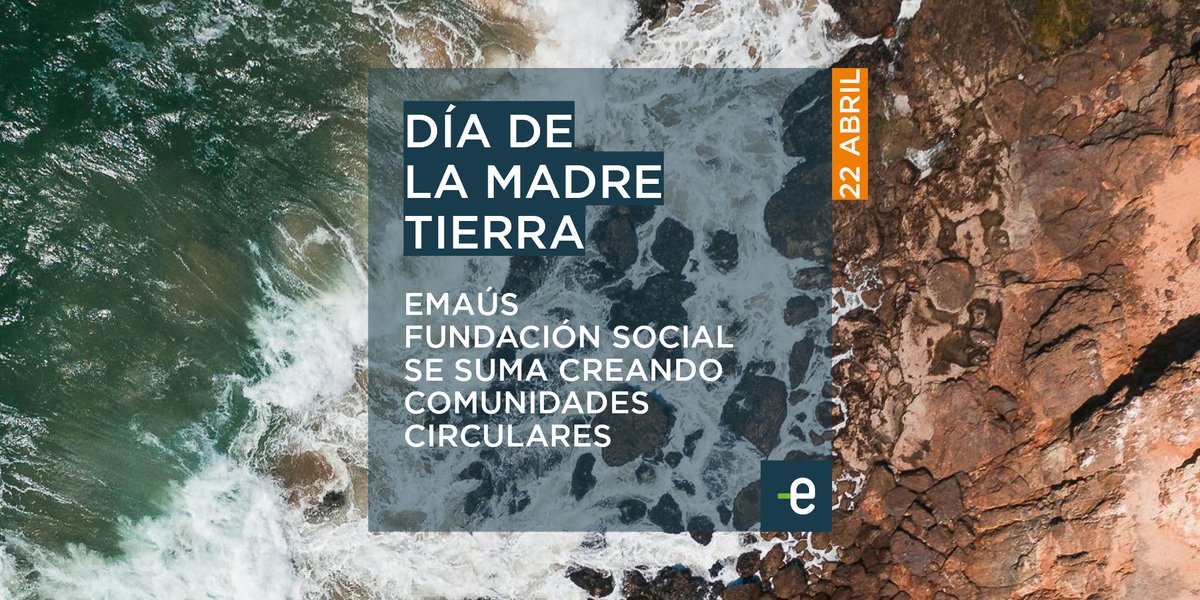 🌎Desde #EmaúsFundaciónSocial nos unimos al Día Internacional de la MADRE TIERRA desde la creación de comunidades circulares, promoviendo la reutilización de bienes y servicios, con la participación de todas las personas. #DíaInternacionalMadreTierra #EconomiaCircular