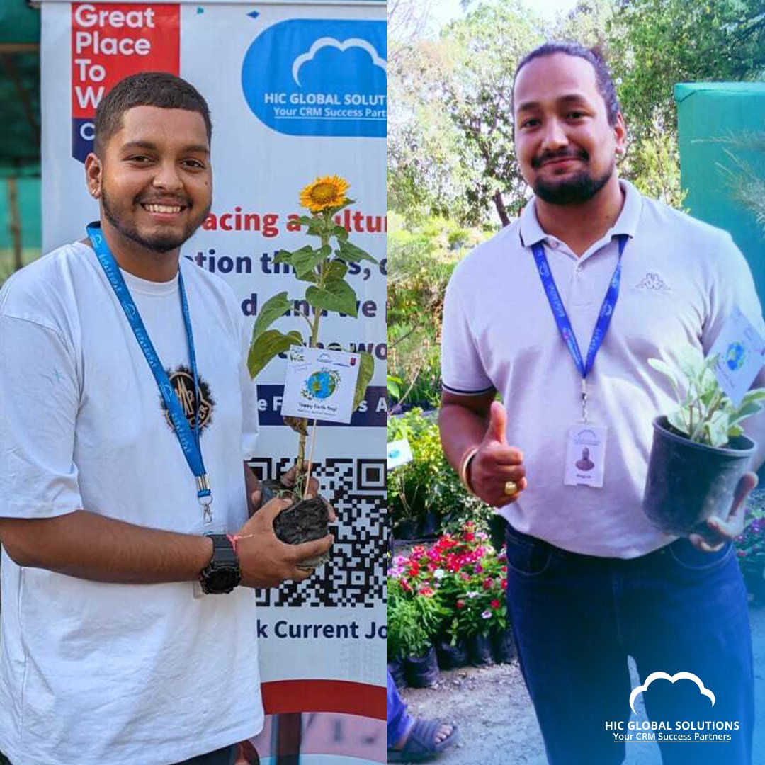 Today, our teams at #Noida & #Haldwani office unite in a shared #mission- to #nurture and protect our #planet.As we organize the plantation drives, we're not just planting #trees, we're sowing seeds of hope for a greener tomorrow. #HappyEarthDay2024 #SaveTheEarth #ProtectEarth