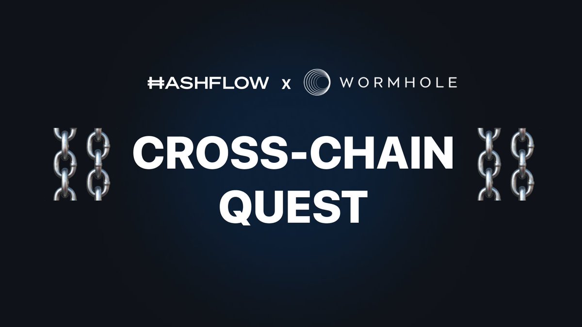 Guess what, Hashgang? 🤩
We’re doing a cross-chain quest with <a href="/wormhole/">Wormhole</a>! 🎉

🎁 Prize: Hashflow x Wormhole Limited-Edition Badge NFT
🏆 First 690 players who complete all the tasks will be able to mint this NFT

For all the details, visit this link: app.galxe.com/quest/hashflow…